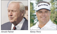 Arnold Palmer and Kenny Perry